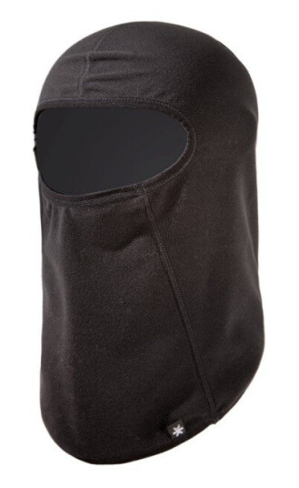 Kama Fleece Balaclava, Tynn, Black Kama Fleece Balaclava, Tynn, Black