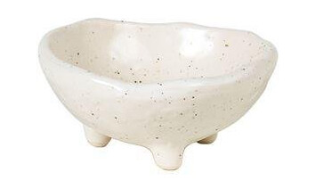 Broste Copenhagen Nordic Vanilla skål med føtter 8,5 cm