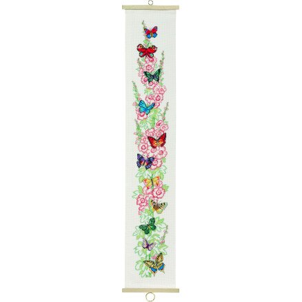 Permin broderisett Sommerfugler 18x98cm