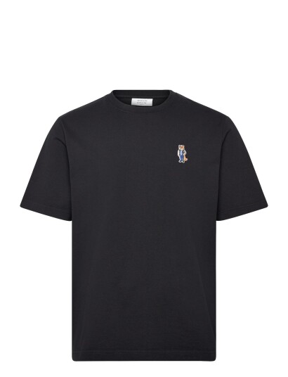 Maison Kitsune Dressed Fox Comfort  Tee Shirt Black M