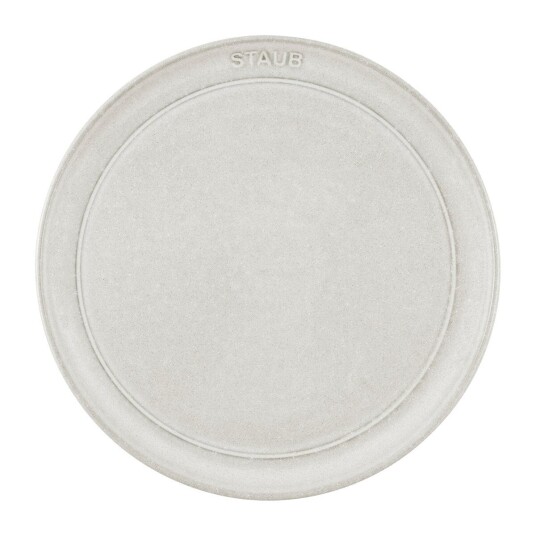 Staub New White Truffle tallerken Ø 22 cm 1721437-01-0 1721419-01-0 Staub New White Truffle tallerken Ø 22 cm 1721437-01-0 1721419-01-0