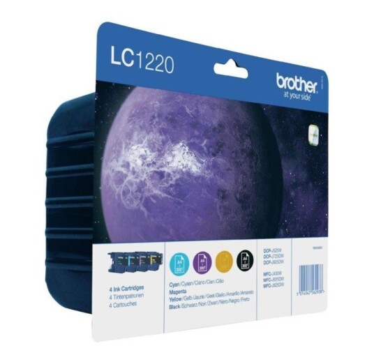 Brother LC1220 Blekkpatroner 4-pakk