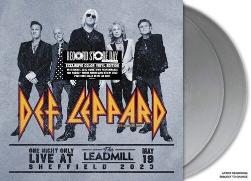 Def Leppard One Night Only: Live At The Leadmill 2023 LP/Vinyl Def Leppard One Night Only: Live At The Leadmill 2023 LP/Vinyl