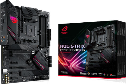 ASUS ROG Strix B550-F GAMING Hovedkort AM4 ATX med PCIe 4.0 og DDR4 ASUS ROG Strix B550-F GAMING Hovedkort AM4 ATX med PCIe 4.0 og DDR4
