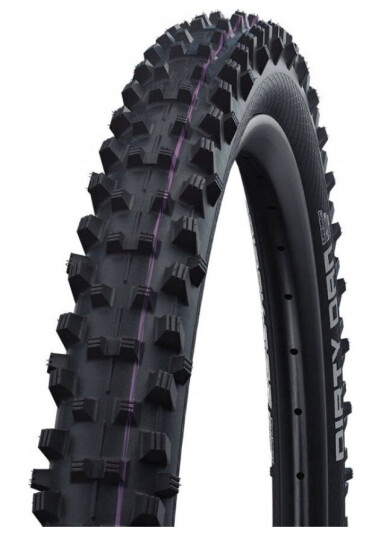 Schwalbe Dirty Dan Folding Tire (60-584) Black, Addix Ultra Soft, Hookless:Compatible, Casin Super Gravity