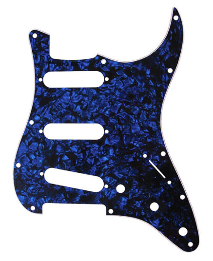 D'Andrea St-Style Sss Pickguard Blue Pearl