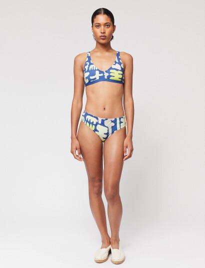 Bobo Choses Carnival Print Bikini Bottom Blue XS