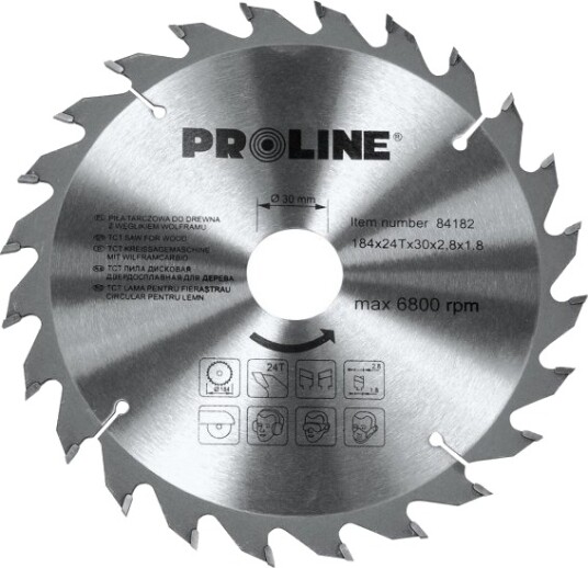 Pila Diskinis Pjuklas Medienai 350 * 80T * 30 Mm Proline