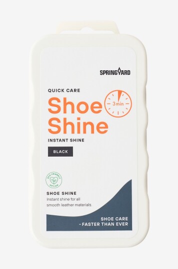 Springyard Poleringssvamp Shoe Shine Svart