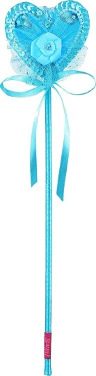Souza Kostymer Tryllestav Pixie Blå m. Perler Souza OneSize Kostymer 105507-Blue