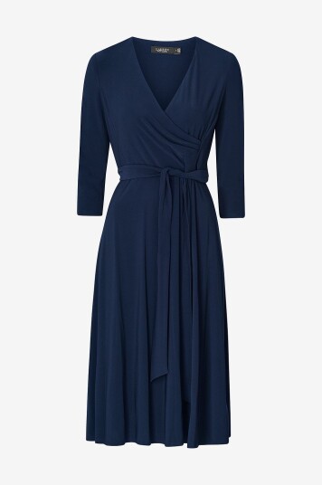 Lauren Ralph Lauren - Kjole Mid Weight MJ Dress - Blå