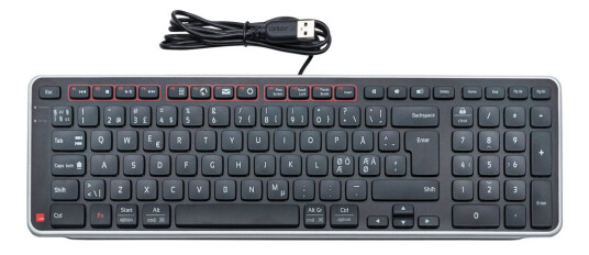 Contour Balance - Tastatur - Svart