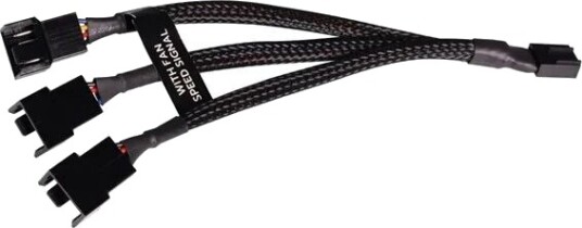 Alphacool Y-Splitter 4-Pin Alphacool Y-Splitter 4-Pin