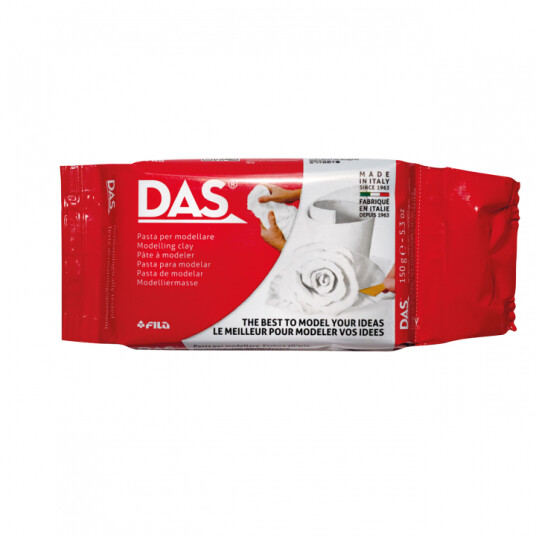DAS Modelleringsler 150 g Hvit DAS Modelleringsler 150 g Hvit