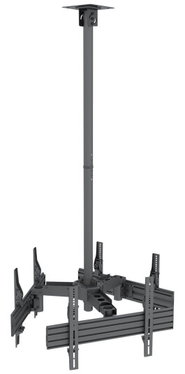 Multibrackets M Pro Series MBC3UHD - brakett - for 3 LCD-skjermer - svart