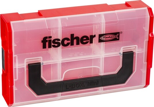 Fischer Oppbevaringsboks 6 Rom Rektangulær Plast Rød Fischer Oppbevaringsboks 6 Rom Rektangulær Plast Rød