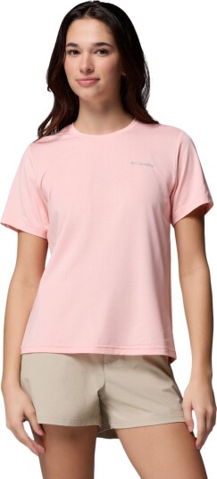 Columbia Wild Springs Tur T skjorte Dame Lyserosa XL