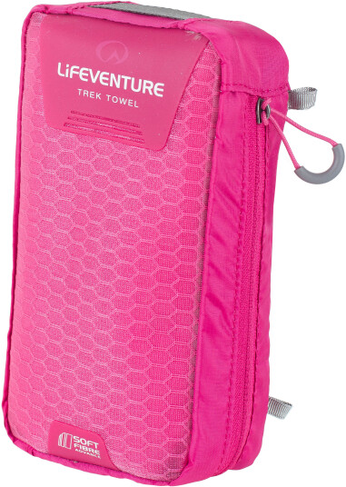 Lifeventure Softfibre Trek Towel X-Large Rosa 130 x 75 cm