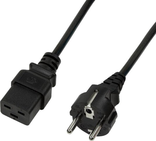 LogiLink Power Cable Black 1 M Cee7/7