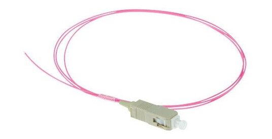 Act Rl8795 1M Sc Pigtail Lszh Om4 Fiolett Fiberoptisk Kabel (Rl8795)