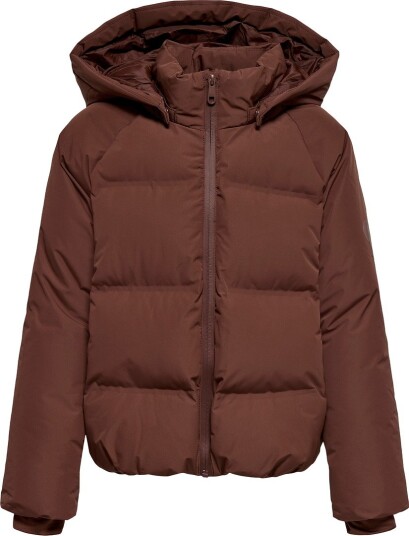 Kids Only Kogellie Functional Hood Jacket Otw Noos BROWN STONE 140