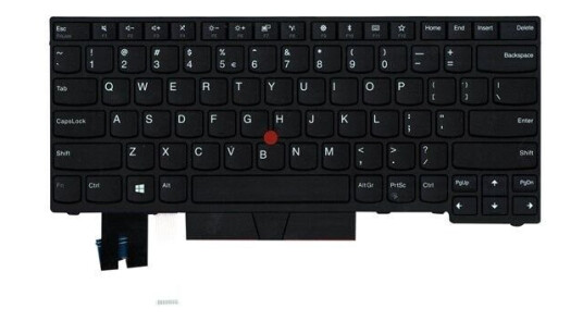 Lenovo Sunrex - Brbart tastatur - til utskifting - Amerikansk Engelsk - Svart
