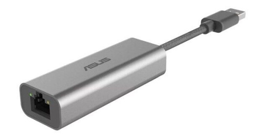 ASUS USB-C2500 USB Type-A 2.5G Base-T Ethernet Adapter ASUS USB-C2500 USB Type-A 2.5G Base-T Ethernet Adapter