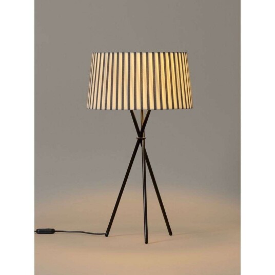 Santa & Cole Trípode G6 Bordlampe Bretona/Black   Stue 75 Flerfarget