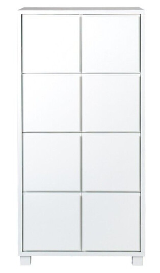 Scherlin Kommode 4 hvit