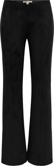 ONLY Onlabena Mw Faux Suede Flar Legging Pnt   Black   XL x 32