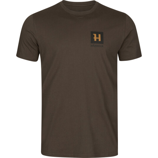 Härkila Men's Gorm Short Sleeve T-Shirt Shadow Brown L, Shadow Brown Härkila Men's Gorm Short Sleeve T-Shirt Shadow Brown L, Shadow Brown