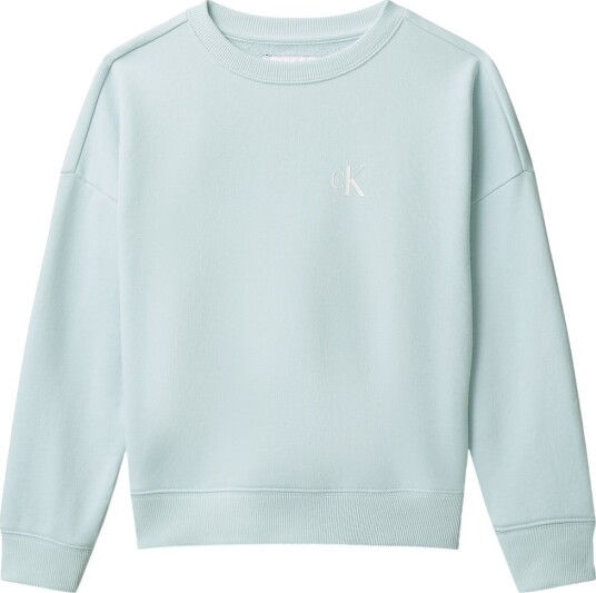 Calvin Klein Collegegenser Monogram Nantucket Breeze m. Tryk Calvin Klein 10 år 140 Collegegenser Blå