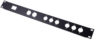 Thon Rack Panel 1U 6XLRm 2XLRf 220V