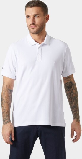 Helly Hansen Herre Riftline Quick dry Tactel® Polo Skjorte Hvit S