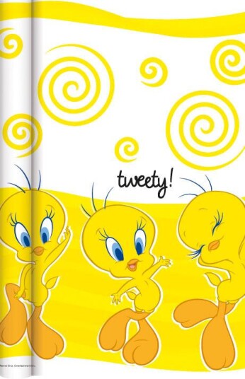 Tweety Bordduk på rull, 7x1,2m