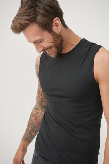 Ellos Collection Singlet Kent Svart