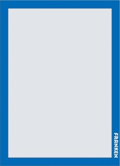 Franken Ar14032 Whiteboard Ramme Blå A4 Vegg 2 Mm 327 Mm Franken Ar14032 Whiteboard Ramme Blå A4 Vegg 2 Mm 327 Mm