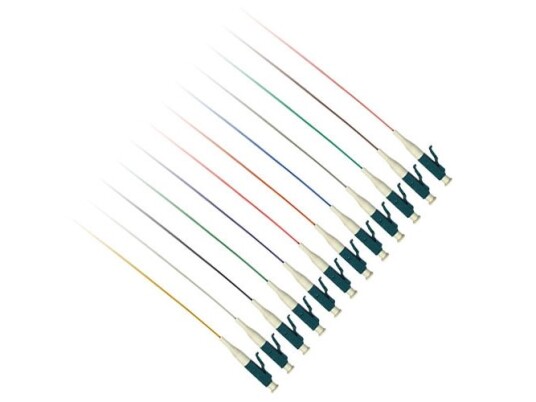 Act Rl9680 1M Lc Om3 Schwarz - Blau - Braun - Grün - Grau - Orange - Pink - Rot - Türkis - Violett - Weiß - Gelb Glasfaserkabel (Rl9680)