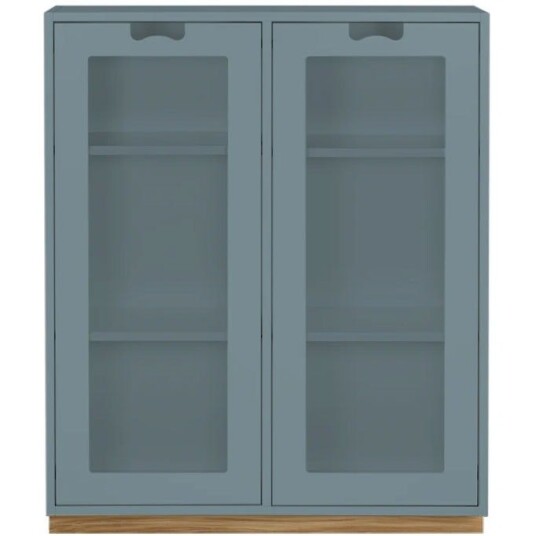 Asplund Snow E Vitrineskap 30 cm Nordic Blue