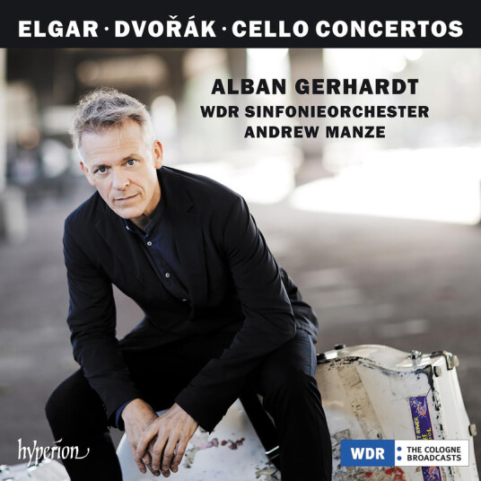 Alban Gerhardt WDR Sinfonieorchester Köln Andrew Manze Elgar & Dvořák: Cello Concertos CD