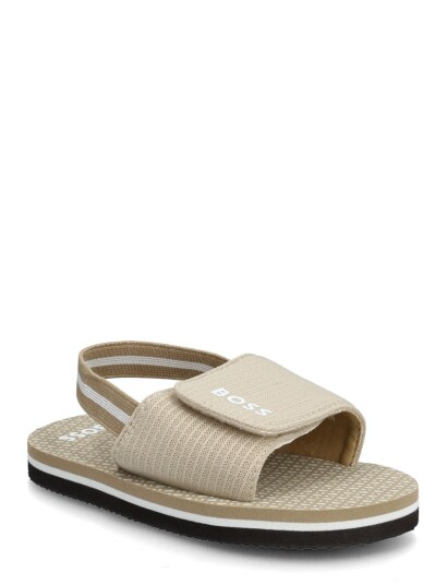 BOSS Aqua Slides Beige 30
