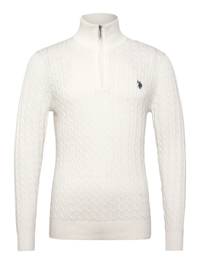 U.S. Polo Assn. Romeo Reg Cab Hz Uspa M Knit - White - XXL U.S. Polo Assn. Romeo Reg Cab Hz Uspa M Knit - White - XXL