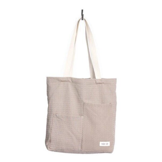 The Organic Company Piqué handlenett 30x35 cm clay stone The Organic Company Piqué handlenett 30x35 cm clay stone