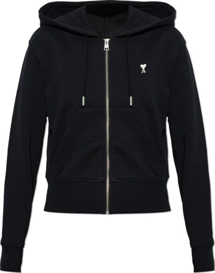 Ami Paris Dame Gensere & Hettegensere Svart L, Ami Paris Dame Gensere & Hettegensere Svart L,