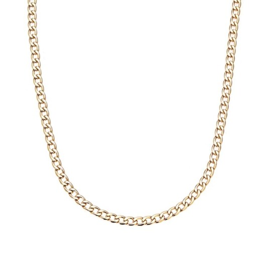 Panzer Necklace Forgylt Rustfritt stål 60 cm Panzer Necklace Forgylt Rustfritt stål 60 cm