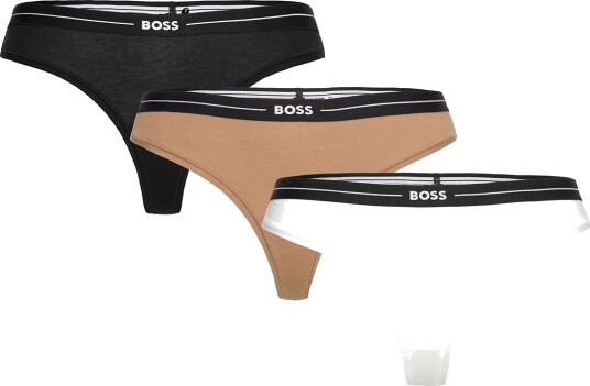 BOSS 3P Thong Black L BOSS 3P Thong Black L