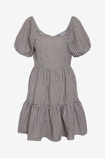 Noisy May Curve Kjole nMeliza S/S Natur
