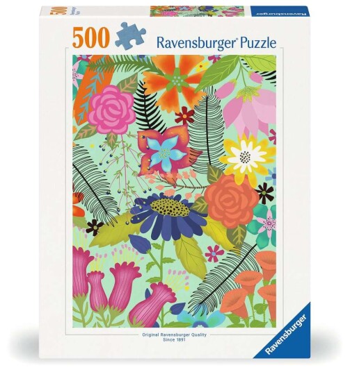 Ravensburger Puslespill 500 Brikker Flower Jungle Ravensburger Puslespill 500 Brikker Flower Jungle