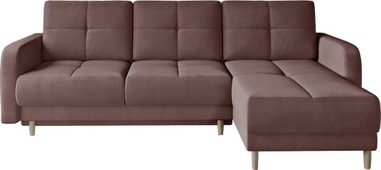 Saimon Sovesofa m. Divan med Oppbevaring 3 seter Rosa Saimon Sovesofa m. Divan med Oppbevaring 3 seter Rosa