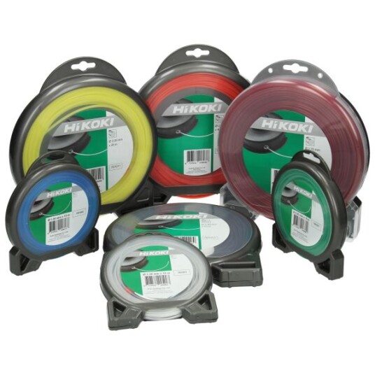 HiKOKI 66781008 Trimmertråd rund, 2,65 mm 36 m, Hagemaskiner
